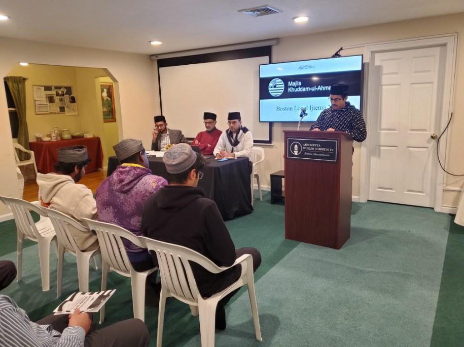 MKA_Boston's tweet image. Delighted to have Regional Missionary, Imam Salman Tariq Sahib with us on the occasion of Khuddam Ijtema 2019. #Boston