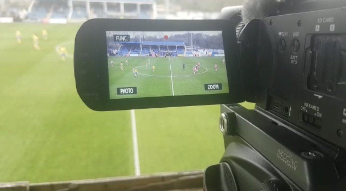 YourActReplay's tweet photo. 1” We’re underway here @FarnboroughFC Vs @PooleTownFC 

#YourActionReplay. https://t.co/GBn3oHMK2K