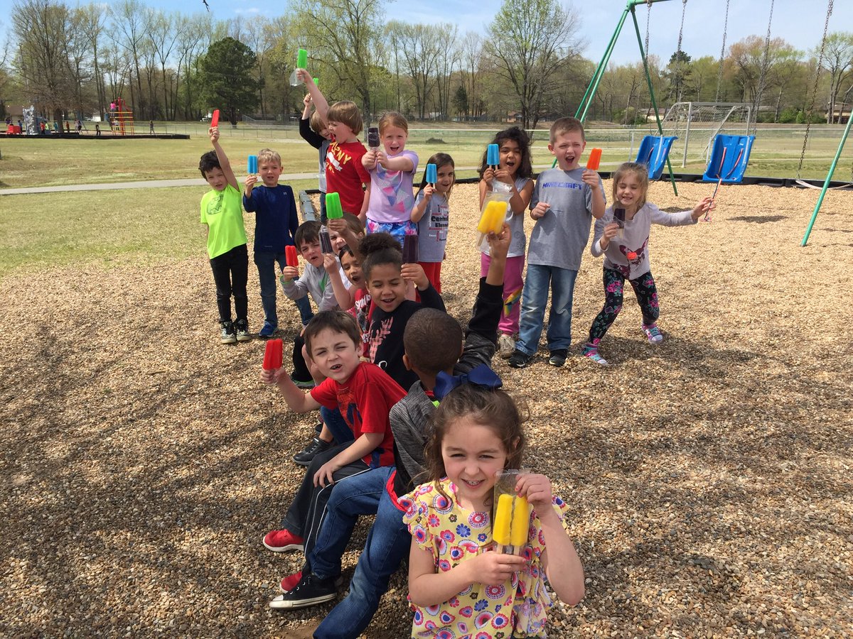 CEKinders's tweet photo. Kinder rocked their MAP assessment and celebrated with popsicles on this beautiful Friday afternoon! @CentralCabotpK4 https://t.co/cvTmZlg5oA