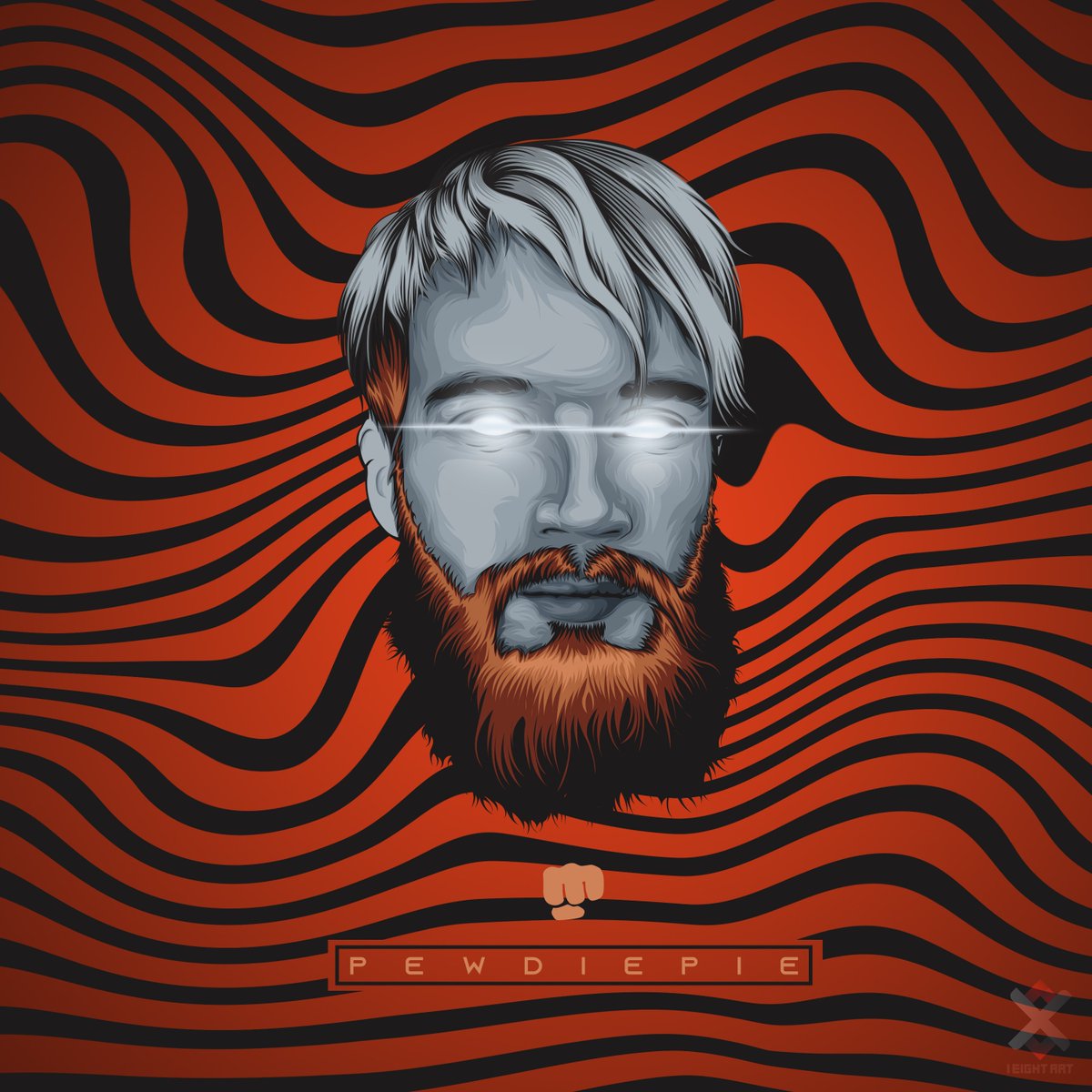 iEightArt1's tweet photo. FanArt of The Day! King @pewdiepie 
#PewDiePie #SubscribetoPewDiePie #9yearoldsarmy https://t.co/0lzHlSqjk6