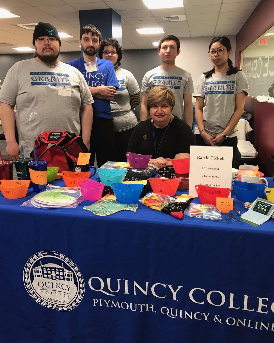 QuincyCollege's tweet photo. ๐๐ฝ๐๐๐๐ฝ Thank you to our staff and student volunteers who are supporting #NEMATYC19.
#QCcommunity #mathematics https://t.co/nergjRQJko