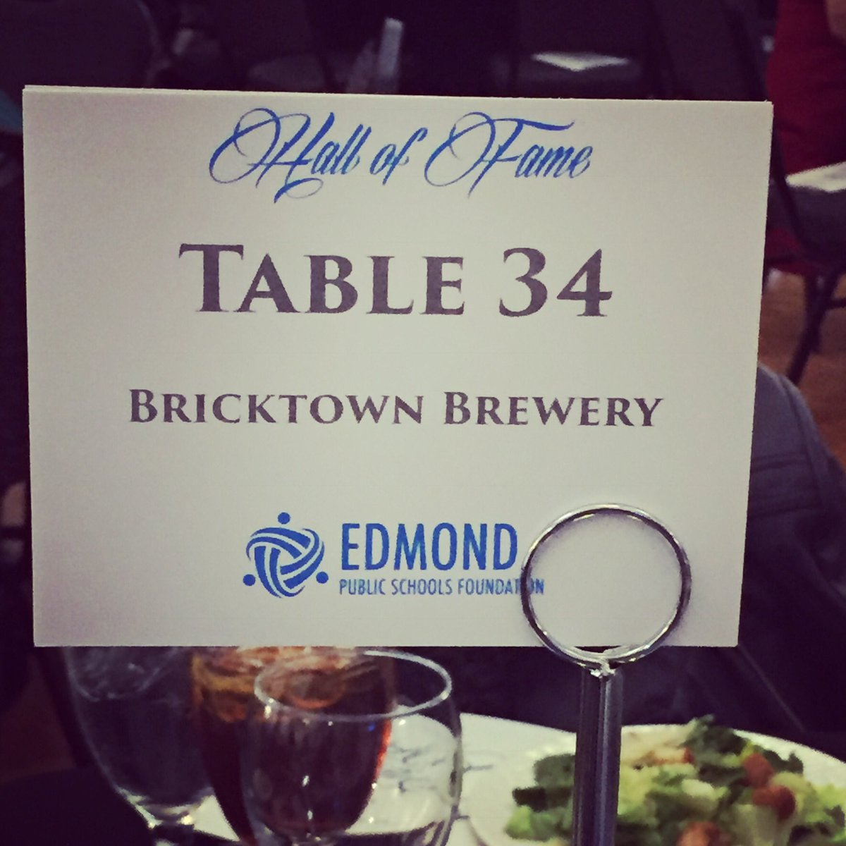 desistout's tweet photo. Edmond Public Schools Foundation Hall of Fame Ceremony @StoutCharles @BTBreweryEdmond #EPS #forthekids #EdmondPublicSchools #BricktownBrewery https://t.co/slzc4k3SR9
