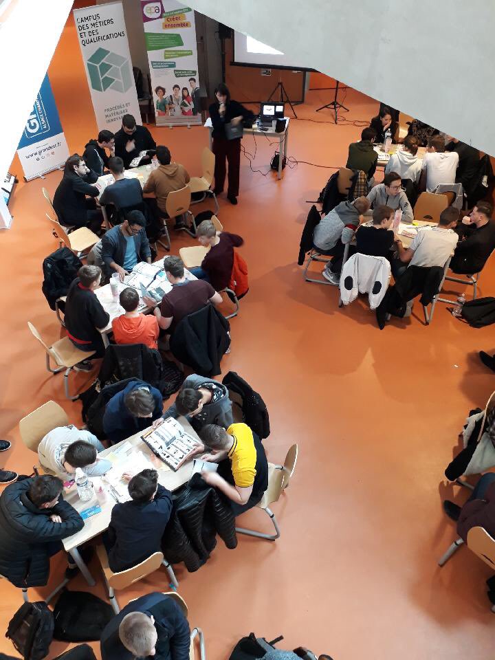 cmqpmica's tweet photo. 👉 70 #lycéens et #étudiants 👏👏👏 du @cmqpmica ont participé à une Journée Innov’ @epagrandest avec le #Fonderie #ROLLINGER 👍 #création #action #entreprenariat @aitrene @lyceebazin @universitereims @PoleFormationCA @regiongrandest @academie_reims @soreinert @CardieReims https://t.co/M4ZqE318a8
