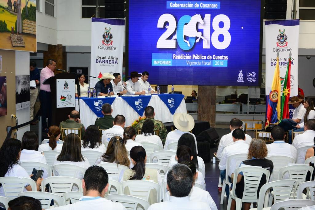 GobCasanare's tweet photo. #RendiciónDeCuentas  #Vigencia2018 Participa de nuestro chat virtual en https://t.co/TITYgHeS0U y sigue nuestra transmisión aquí 👉 https://t.co/E9BX9I27df https://t.co/rhMP5zE4NF
