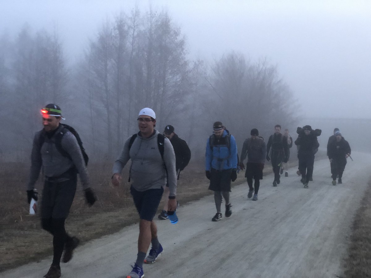 F3Naperville's tweet image. 14 Pax woke up ITG, strapped some weight on their back, and tuned up their #mumblechatter and #2ndF skills for an @Adamags EC #AO2AO Ruck @F3DarkTower to @F3_Outpost. 6.6 miles on a foggy morning and now their days can really begin! #Ruck #GrowRuckTraining @GORUCK @F3GrowRuck