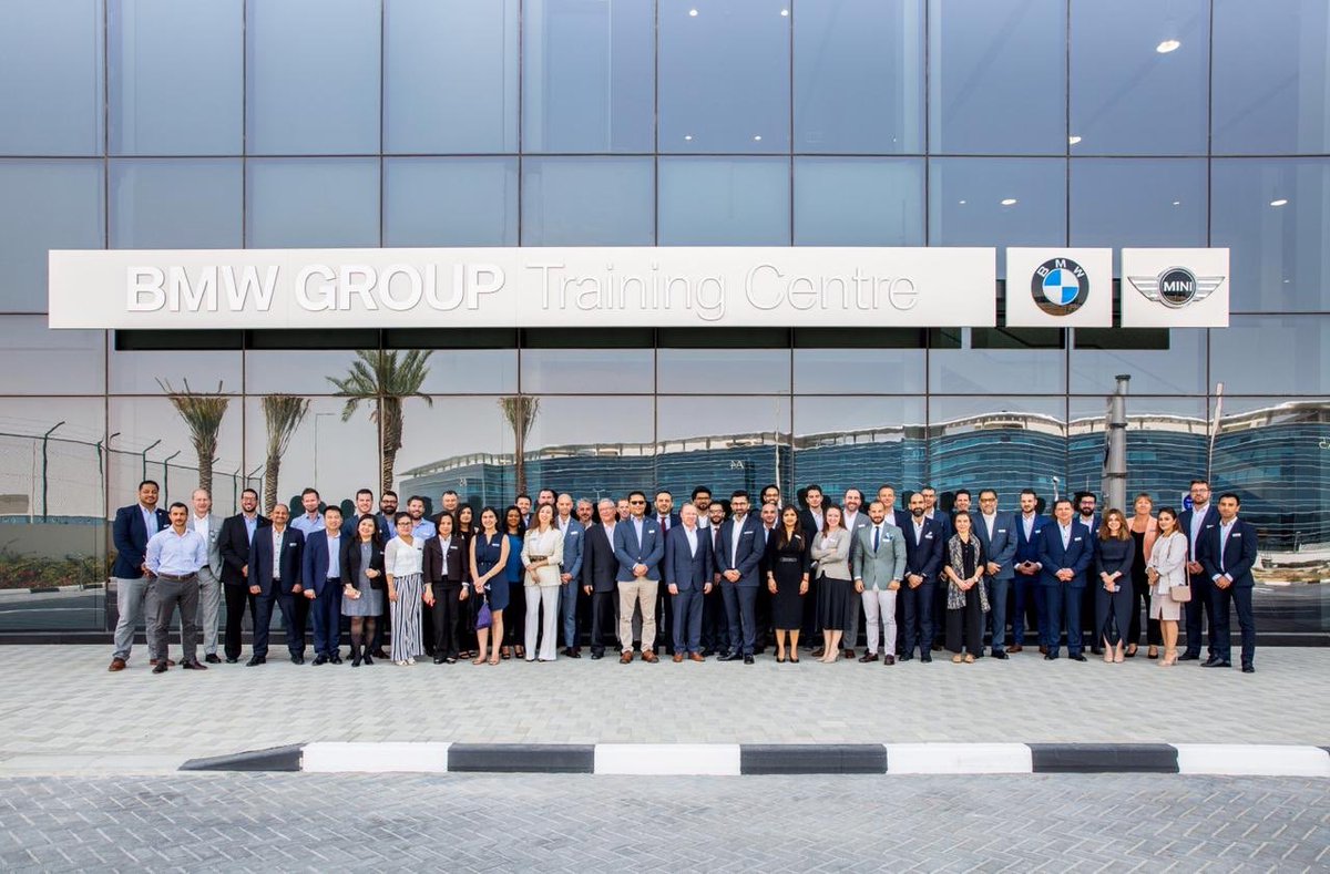 MICEintl's tweet photo. A proud ending to a new beginning . BMW celebrated the launch of their training center in style. https://t.co/zLOod1lx6S
