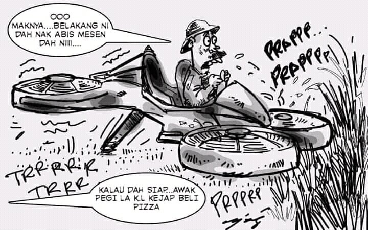 8onsai5ky's tweet image. #KeretaTerbang 😂 #MoWorld 

cr: FB