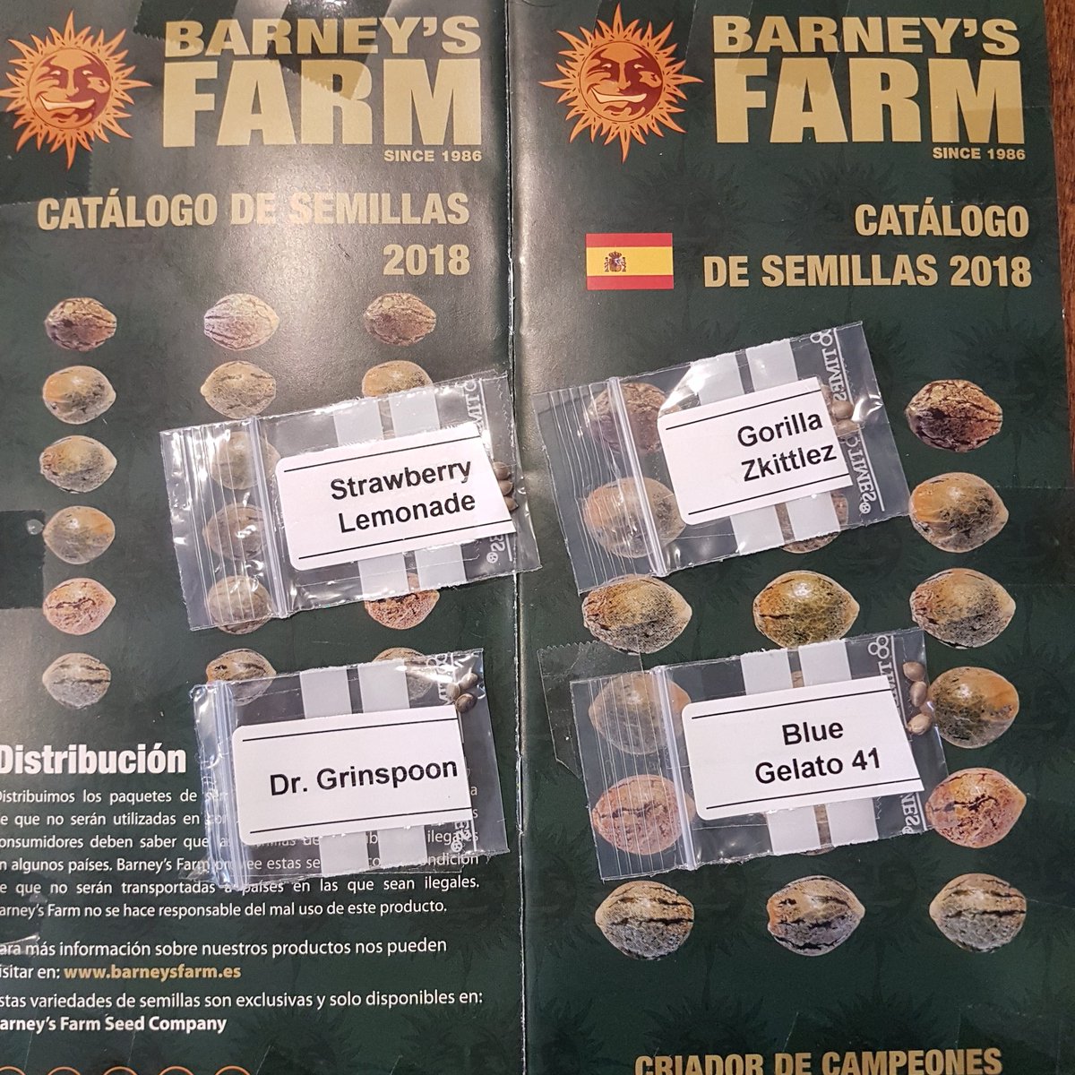 We just received our barney's farms seed from Amsterdam!! follow us on tweeter, Instagram and minds to read tips and tricks for growing and our grow journals for these barney's farms strains 
420hydroponics.ca