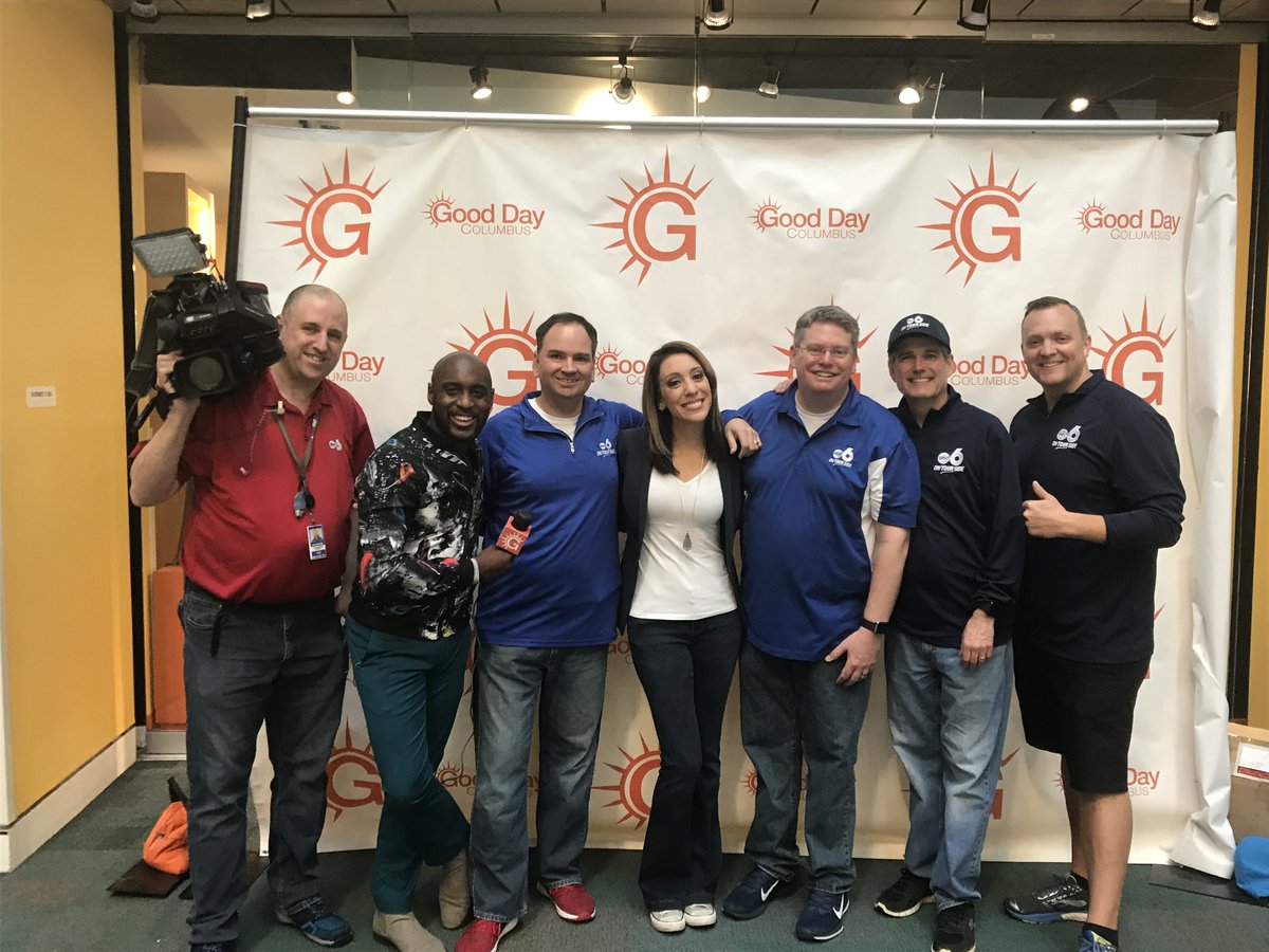 wsyx6's tweet photo. Our team is looking good for #ABC6Day at @COSI

Make sure to stop by and see them today! https://t.co/ZoELl2LXnc https://t.co/RjByT5HrJT