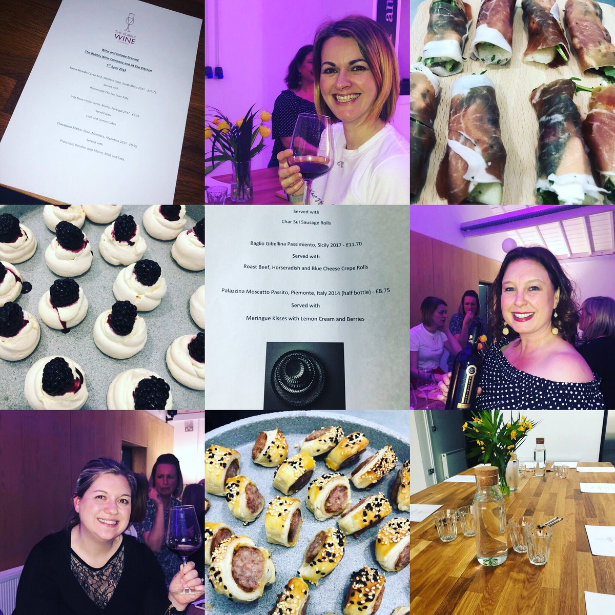 What a wonderful night! Thank you so much to everyone who came along to <a href="/kitchencheadle/">atthekitchencheadle</a> last night for our Wine and Canape evening. The canapés were absolutely divine and it was great to chat about how and why food and wine works together #foodandwine  #cheshire