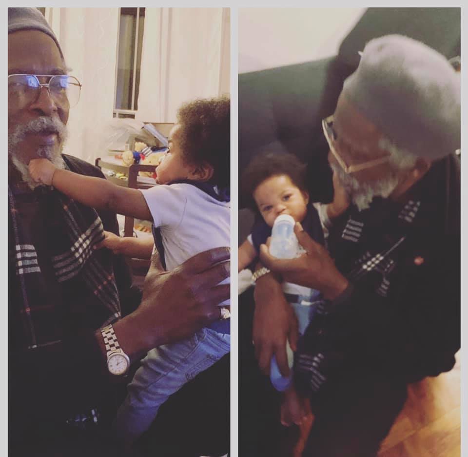 Papi x Cyrie Richard! #GrandfathersLove