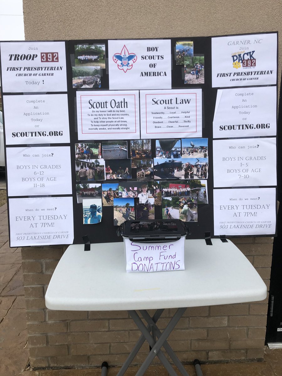 SplashRaleigh's tweet photo. Don’t forget to stop by 10AM-4PM and use code #4392 to get $1 OFF ANY WASH! Benefiting Scout Troop 392 today, also accepting donations for summer camp! #SplashRaleigh #CommunitySplash https://t.co/IU5CeZzNLB