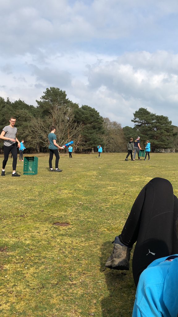 50_buck's tweet photo. Bit of cricket on brown sea island https://t.co/BZUsk63yBq