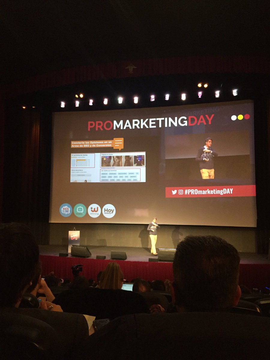 "Convierte las opiniones en un arma de SEO y de conversión"  <a href="/javiergosende/">Javier Gosende</a> #PROmarketingDAY