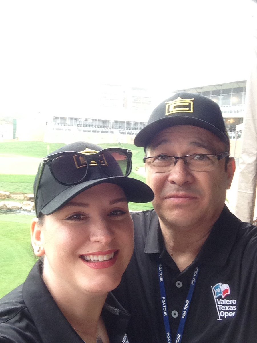 FutureGolfTexas's tweet photo. Hello Future Golfers!!! Looks like we're a little early for the Valero Texas Open...great photo opportunity! Very Excited to be Honorary Observers in Group 6, 10:35am hole 1 inside the Ropes! Thanks to Cobra/Puma Golf and Team Valero for inviting and taking such great care of us! https://t.co/gx1omExjA8