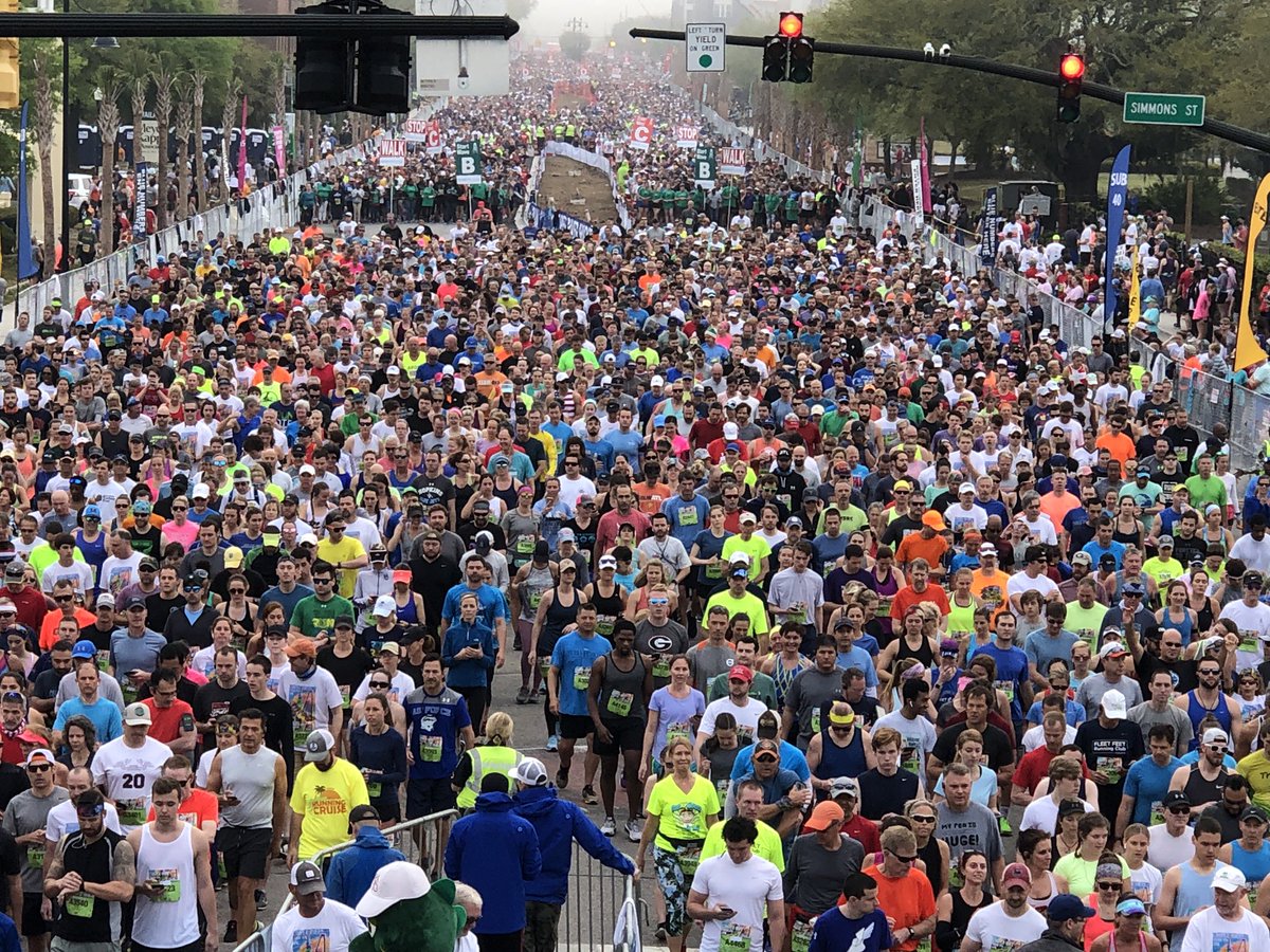 LivingCHS's tweet photo. One of the greatest events in the  #lowcountry, @CRBridgeRun ...having VIP access today was certainly a #BUCKETLIST checkmark #GetOverIt https://t.co/DzjciG30vG