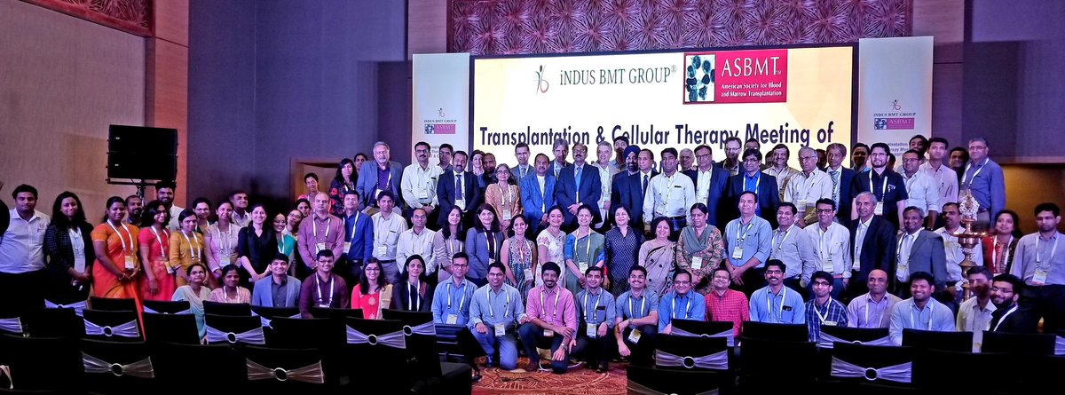 So proud to be part of the 2nd iNDUS meeting, #INDUSBMT19!