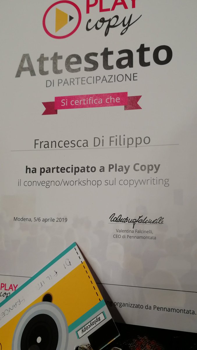 Francesca Di Filippo tweet media