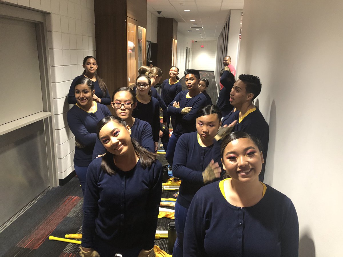 MsB_ECHS's tweet photo. Ready for finals! @ElCapitanGuard @ecgauchos #WGI2019 #SmileyRiley https://t.co/bhaCxM0iW7
