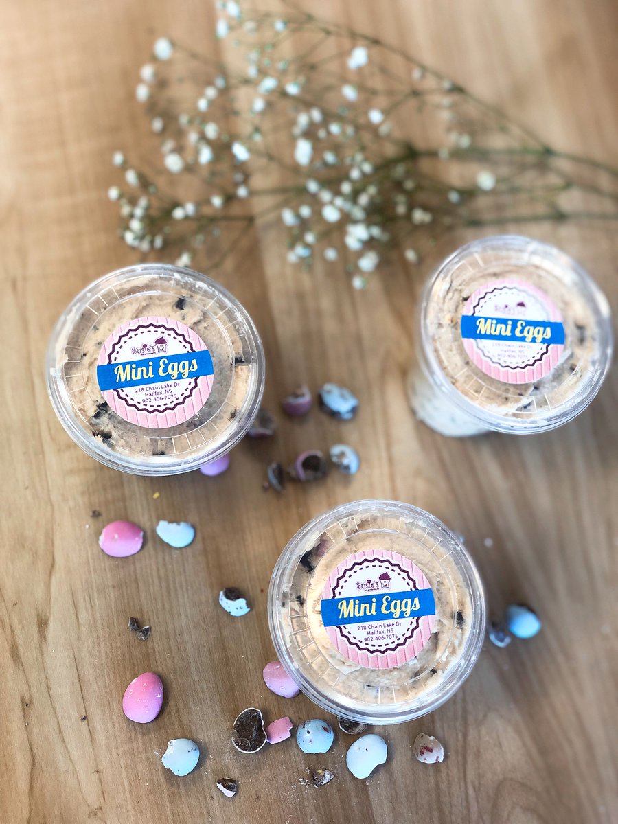 Mini Egg Cookie Dough. That Is All. | #susiessweetshoppe