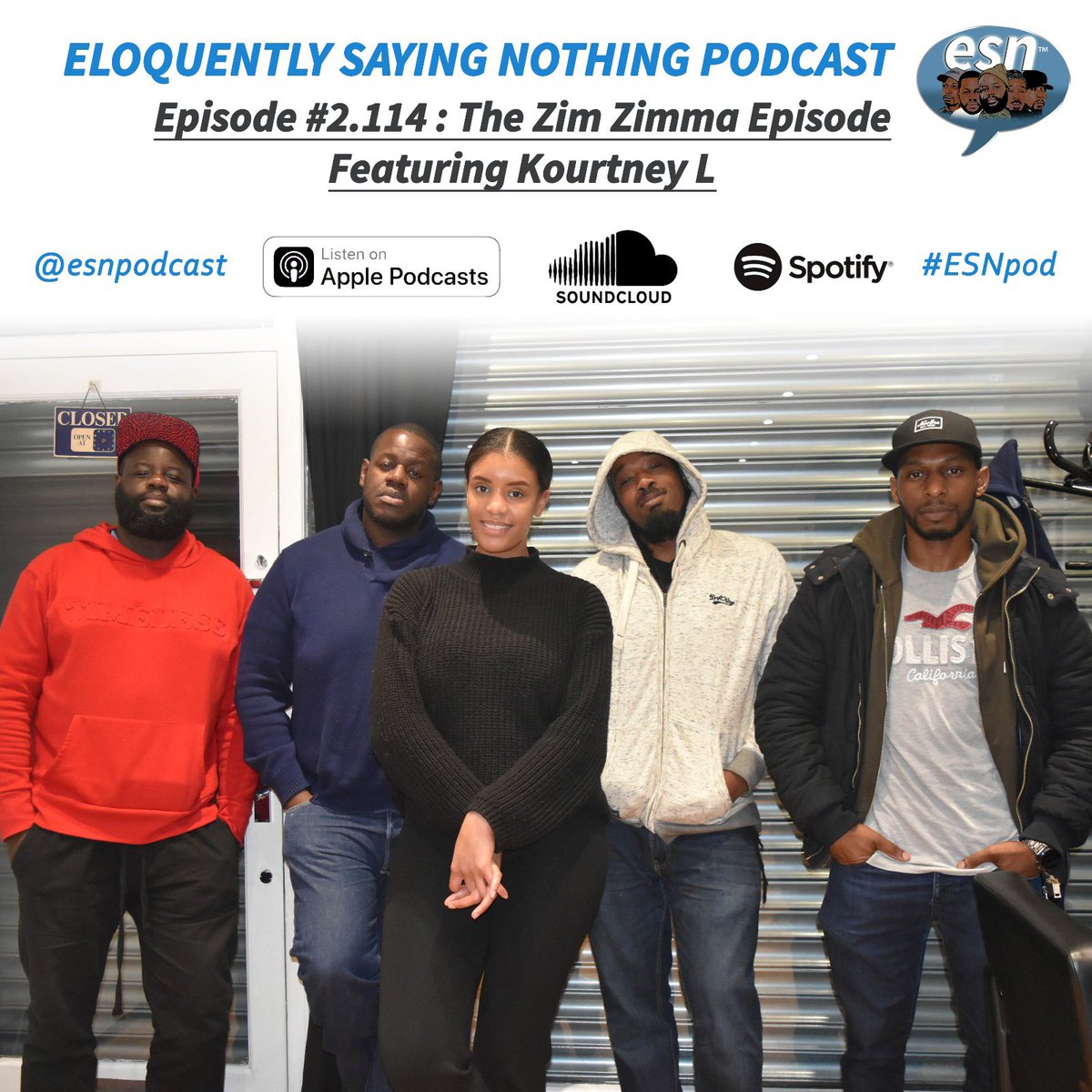 ESNpodcast's tweet photo. The Eloquently Saying Nothing Podcast Est 2010
On a mission to collect fellow podcast features like infinity stones.

#UKPodcast #Podcast #KeepConnecting
#ESNpod #DMDPODCAST #KourtneyonOntop #WTYMPOD #NoShadePod https://t.co/kpBqXxAacp
