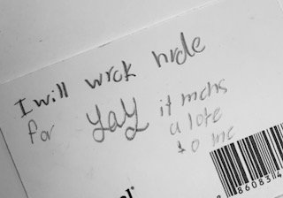 karisa_tidwell's tweet photo. Feeling grateful for this amazing privilege I get to call a career!  I love all the precious handwritten notes from my kiddos  . . . but this one says it all. ♥️ #paschalpatriotpride  #thirdgraderocks https://t.co/0GV6AMlg1M