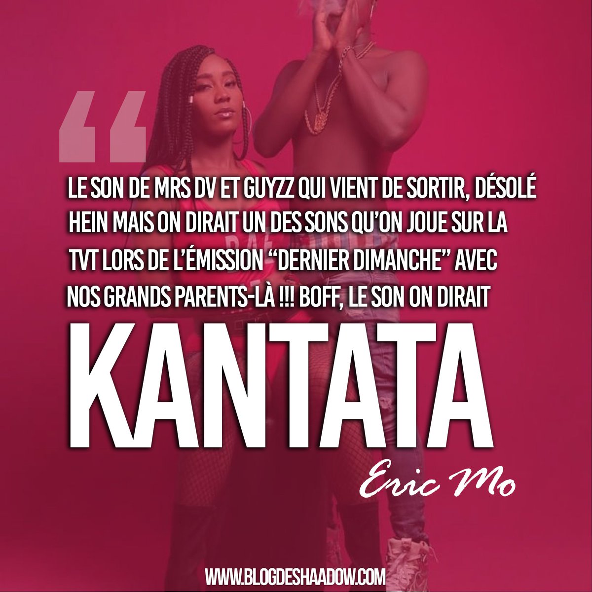musiqpress's tweet photo. @EricMO14 donne son avis...
#blogdeshaadow https://t.co/hejqMghWw8