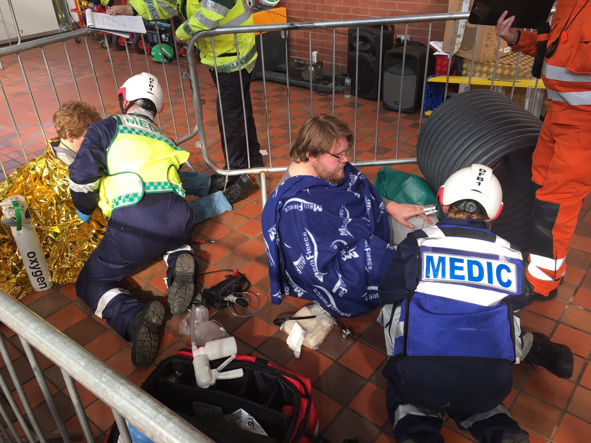 RescueOrgIre's tweet photo. .@DubFireBrigade Team 2 complete their second trauma scenario of the day #ROINC2019 https://t.co/S03BsbsYXA