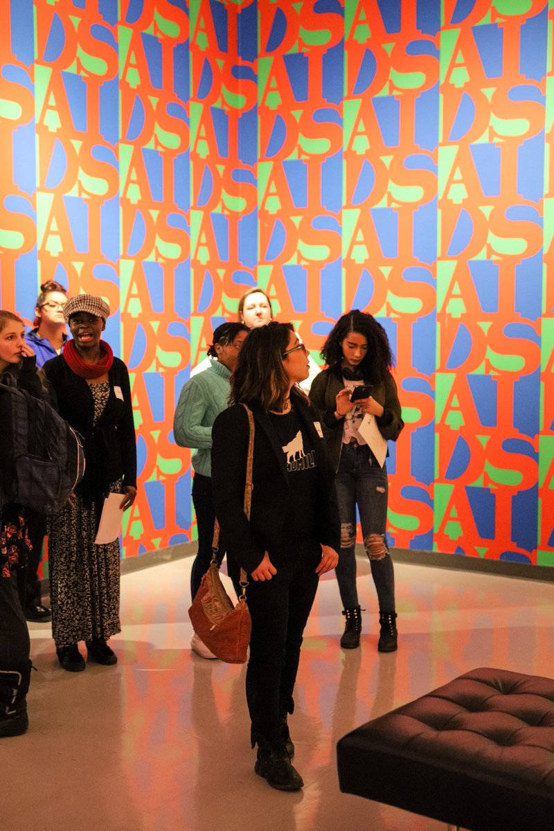 wag_ca's tweet photo. β±Only one week left to see The 80s Image! We have a great, curated playlist from @ckuw to go along with the exhibit, check it out on our app and listen to some 80s tunes while you stroll through the art on this #slowartday π§https://t.co/LTuJPtwHkj #80simage #generalidea https://t.co/BOzCFjsNFB