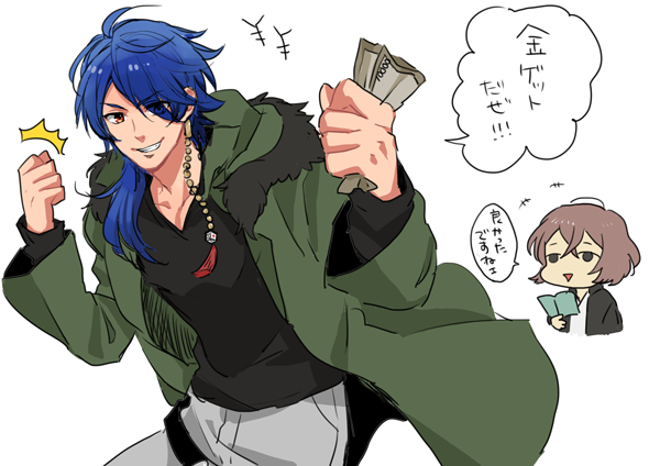あとよなさんにだいすきゅんかいてもらったあ～～～!?色を塗ったり塗られたりした!クリスタのスタンプ機能を覚えたのが嬉しくてついラブリーにしてしまった❤️ 