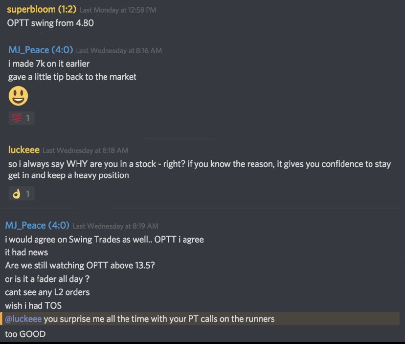 SuperLuckeee's tweet photo. #ATOS #YRIV #OPTT #VTL Anyone can make calls but it takes a certain type of trader to truly understand the market and how people think. I have the best price targets and teach my class to hold through the volatility! long from bottom and short from the top
#livetrading #stocks https://t.co/zpooIryI9J