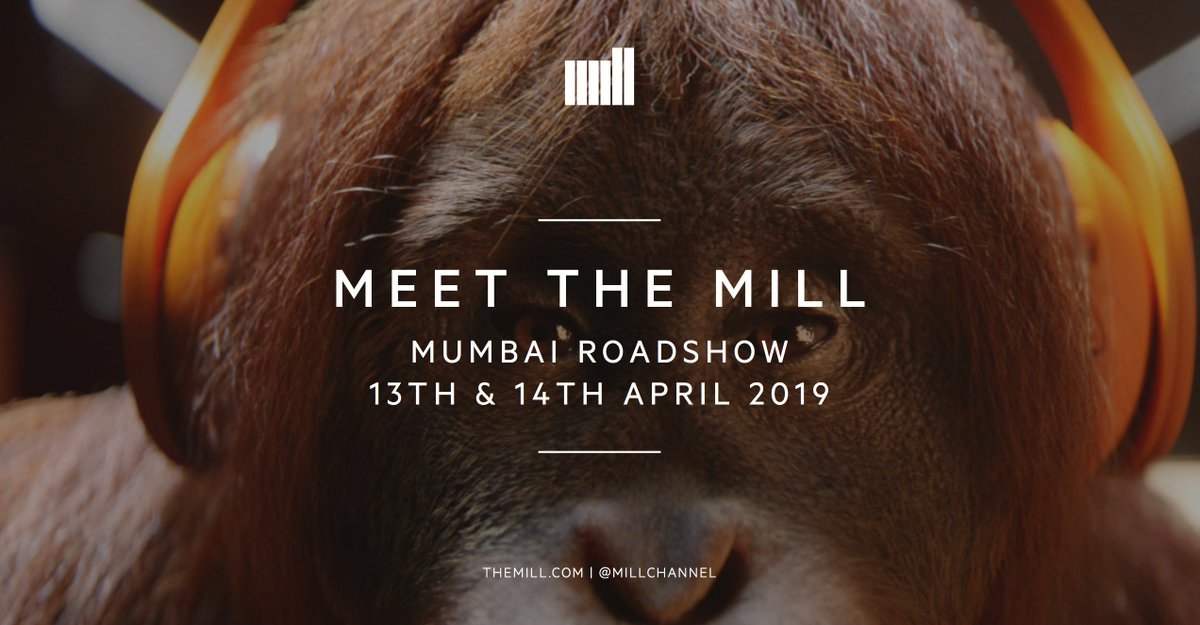 brightjani's tweet photo. The MILL team will be in Mumbai, India on 13th & 14th April 2019! We would like to meet you in person. #MillChannel #MillTalent
Apply at https://t.co/DbXAQzQCwp https://t.co/BMzVlXQXFj