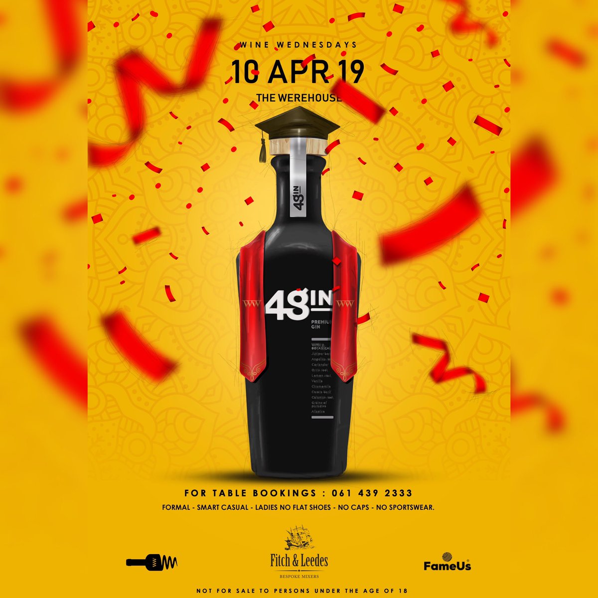 Graduuation season! Level up n graduate to 48Gin 🇿🇦