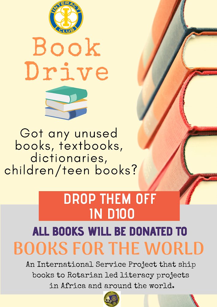 LobosInteract's tweet photo. We are collecting used books to donate to #BooksForTheWorld 🌏 if you have any unused books, textbooks, dictionaries,... Bring them to D100 to donate to the Book Drive!! 📔😊 https://t.co/cNIVsVosvK