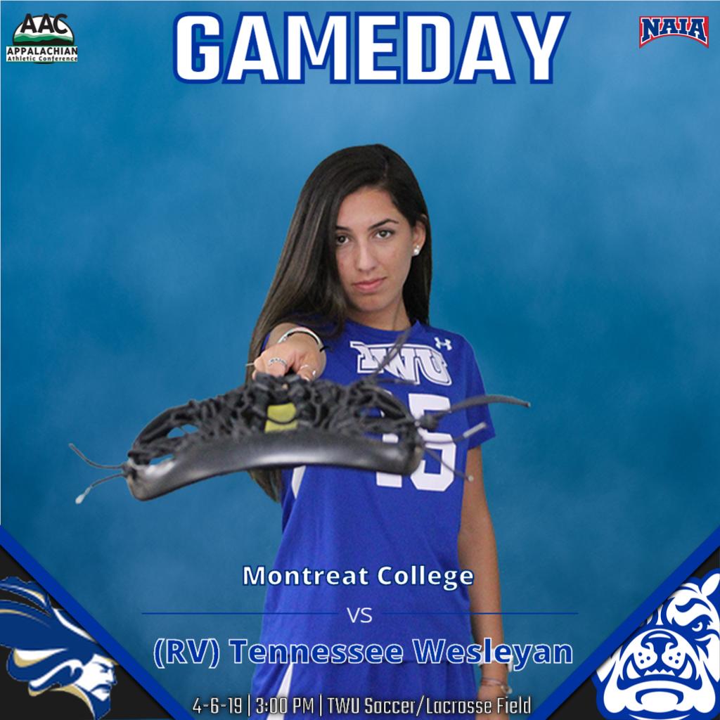 TWU Bulldogs (@twbulldogs) on Twitter photo IT'S GAMEDAY! (RV) <a href="/TWUWLAX/">Tennessee Wesleyan</a> goes for their third consecutive win when <a href="/AACsports/">AAC Sports</a> foe Montreat College visits the TWU Soccer/Lacrosse Field. Here is the GAMEDAY info:
📍Athens, TN
⏰3:00 PM
🥍vs. <a href="/MontreatCavs/">Montreat Cavaliers</a>
📈bit.ly/2uObEnl
📹bit.ly/2BiCB3Z
<a href="/DPASports/">Daily Post-Athenian Sports</a> IT'S GAMEDAY! (RV) <a href="/TWUWLAX/">Tennessee Wesleyan</a> goes for their third consecutive win when <a href="/AACsports/">AAC Sports</a> foe Montreat College visits the TWU Soccer/Lacrosse Field. Here is the GAMEDAY info:
📍Athens, TN
⏰3:00 PM
🥍vs. <a href="/MontreatCavs/">Montreat Cavaliers</a>
📈bit.ly/2uObEnl
📹bit.ly/2BiCB3Z
<a href="/DPASports/">Daily Post-Athenian Sports</a>