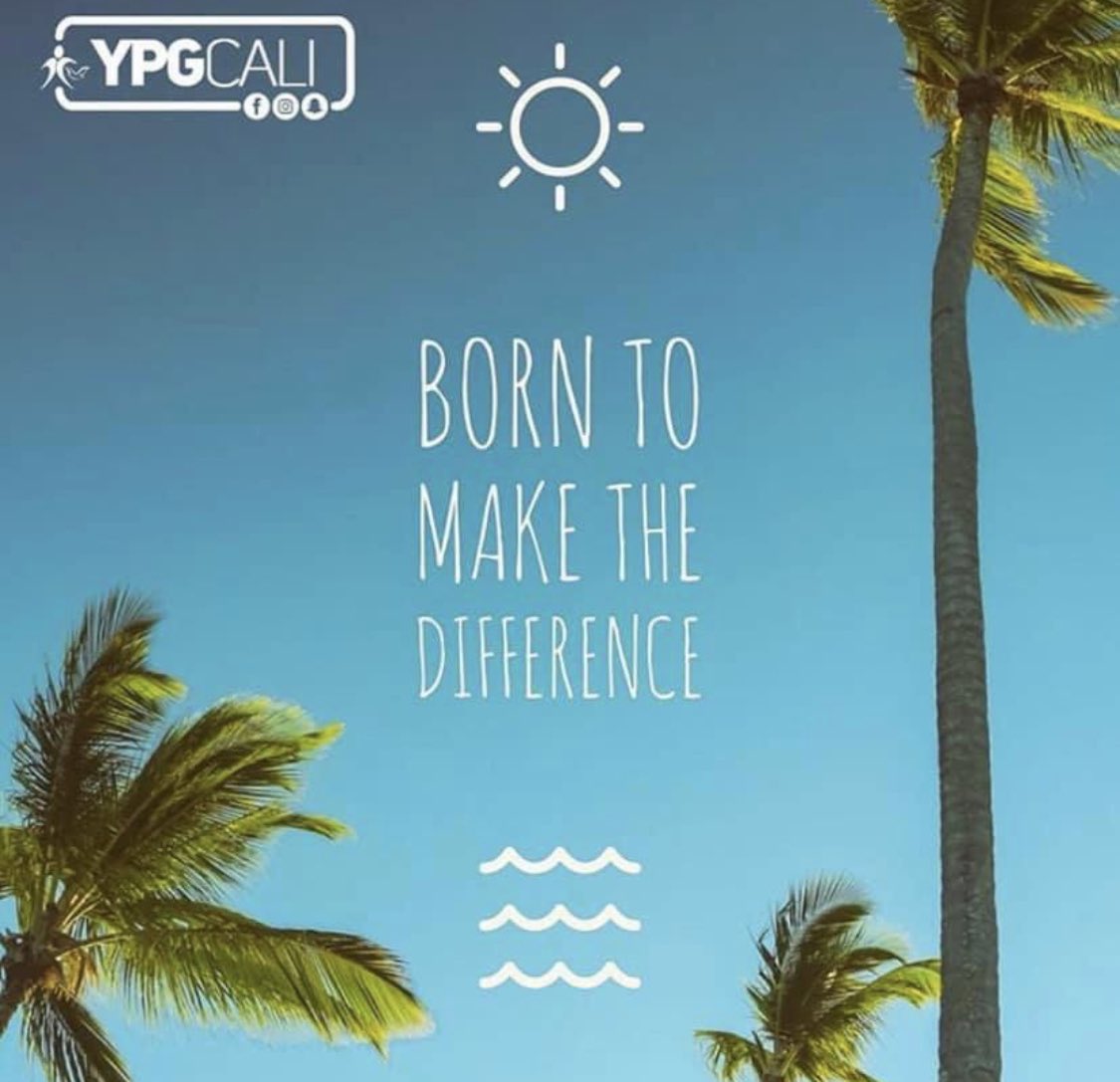 ypgcali's tweet photo. Born to make a difference...☀️ 
#YpgOfficial #MakeTheDifference #BeDifferent https://t.co/hETgKQ8aLW