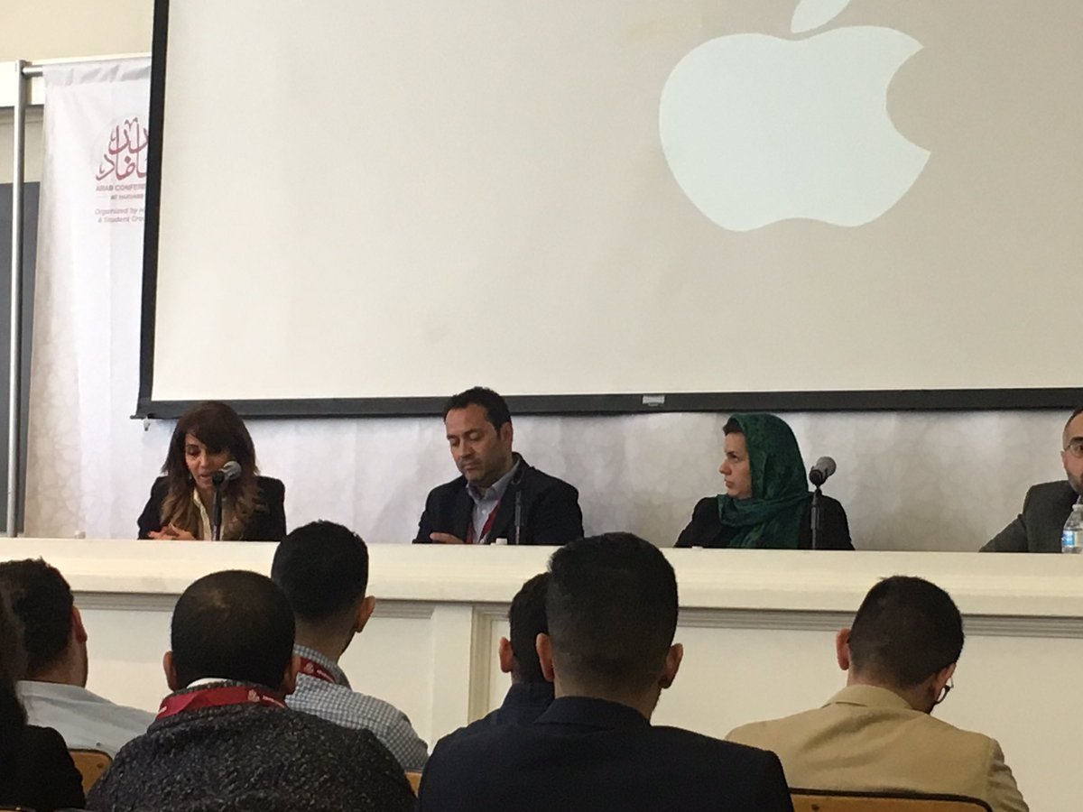 arabnews's tweet photo. Live at #ArabConferenceAtHarvard: Senior Policy Advisor at @Refugees, @shadenkhallaf says “when it comes to talking about the movement of people, we have never been as polarised as we are today” https://t.co/LDNeIKXpRq https://t.co/9DDUXWglD7