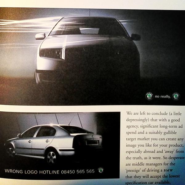 debernardo_g's tweet photo. @srgmllr  parla a #playcopy di come un punto debole possa diventare un punto di forza. Secondo voi, perché ho comprato una #skoda il mese scorso? https://t.co/6NmWN9ZhdT