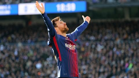 Ya es el MAYOR GOLEADOR DE TODOS LOS TIEMPOS en las cuatro grandes ligas europeas. Messi (415) acaba de superar a Cristiano Ronaldo (414).