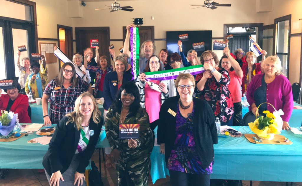 erataskforceaz's tweet photo. @ZontaUSACaucus @ZontaIntl doing great work to empower women and girls. Area 5 (AZ) meeting today invited #ERAtaskforceAZ to speak and they all ask #AZleg to ratify the #ERANOW #ERAyesAZ @AZHouseGOP @AZHouseDems @AZSenateGOP @AZSenateDems https://t.co/4Ips6YUshc