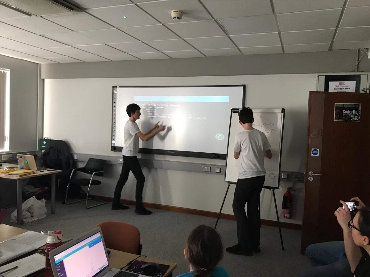 CoderDojo Banbridge (@coderdojobanb) on Twitter photo What a fantastic day for our dojo. So grateful for our guests from <a href="/CodeDragonApp/">CodeDragon โ๐ฟ</a> who travelled from Manchester to introduce our ninjas to the world of #html We were blown away by the ingenuity of <a href="/CodeDragonApp/">CodeDragon โ๐ฟ</a> and the ability of their team to hold the attention of our ninjas! What a fantastic day for our dojo. So grateful for our guests from <a href="/CodeDragonApp/">CodeDragon โ๐ฟ</a> who travelled from Manchester to introduce our ninjas to the world of #html We were blown away by the ingenuity of <a href="/CodeDragonApp/">CodeDragon โ๐ฟ</a> and the ability of their team to hold the attention of our ninjas!
