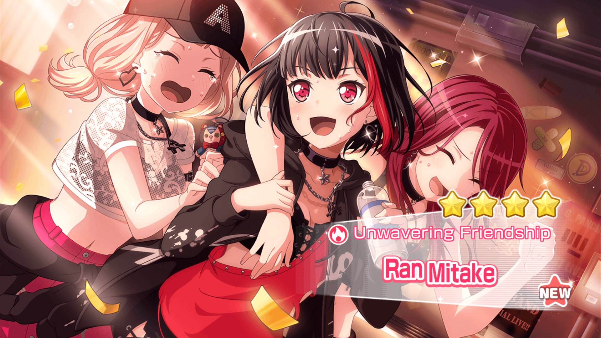 Rin La Fille Au Visage De Bebe Yaay Pulled This Cute 4 Card Of Ran Today Of The Versions Nioriacosplay And I Cosplayed Together Bang Dream Is Love