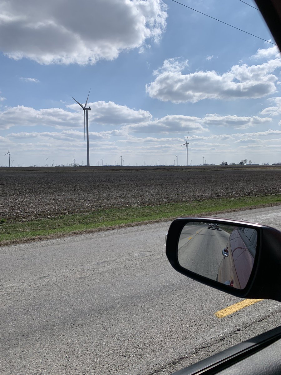 kyleahurd's tweet photo. Driving through the heart of #windmillcountry, hope I don’t get that rare type of #WindmillCancer! https://t.co/PZDGzMLcUc