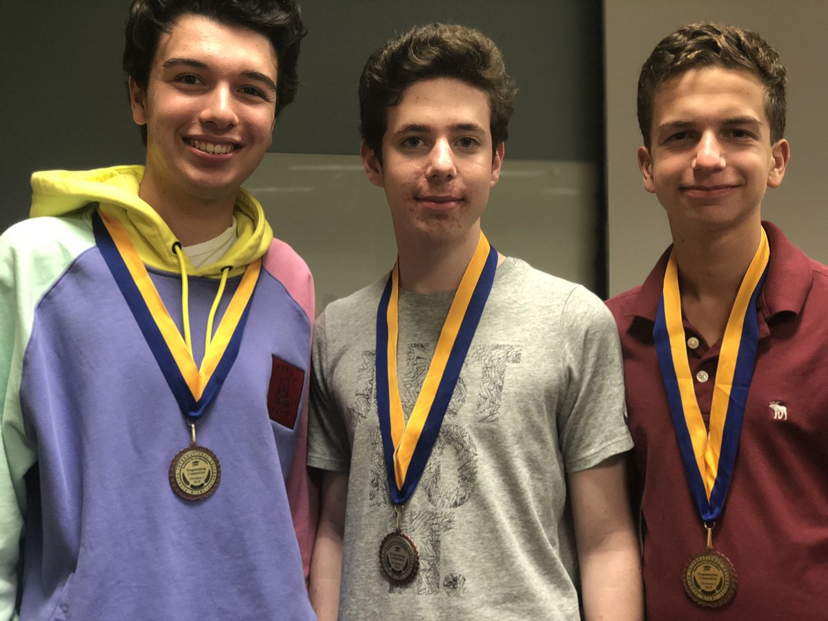 deanmorell's tweet image. Congrats to @GulliverSchools’ #GPCompSci Ss who placed 3rd at the @FIUSCIS #ComputerProgramming competition! Great event! #CSForAll #computationalthinking #gslearning @marioerasom @UltimateHCM