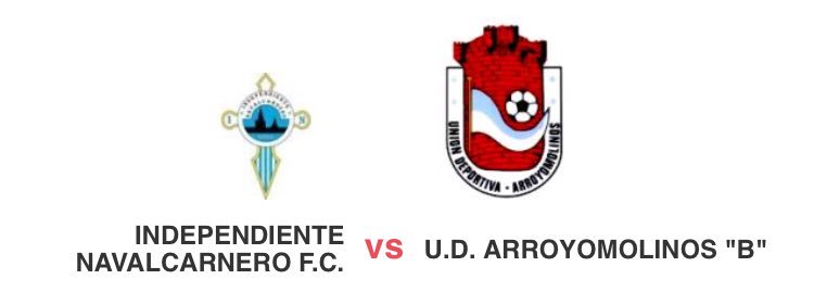 Buenas noches afición.
Mañana tenemos una nueva cita con el balón, nos acompañáis??
🗓 Domingo 07/Abril.
⏱ 12:30h.
📍 Los Manzanos (Navalcarnero)