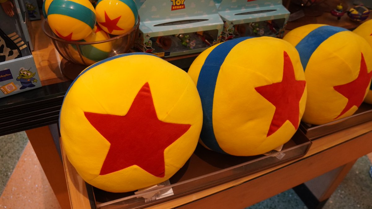 pixar ball plush