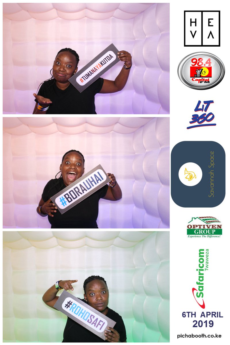 PichaBooth's tweet photo. Thank you @CherieKihato and @savannahspace for the platform.

Fun times at the #savspace street fair!

#photobooth #pichabooth #nairobi #Kenya https://t.co/PQ3fRWzeC1