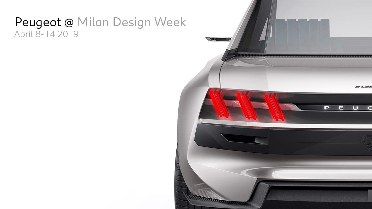 El #PeugeotELegend continúa su tour europeo. Primero en París, y luego en el #MilanDesignWeekstarting. ¡Comienza en 2 días!