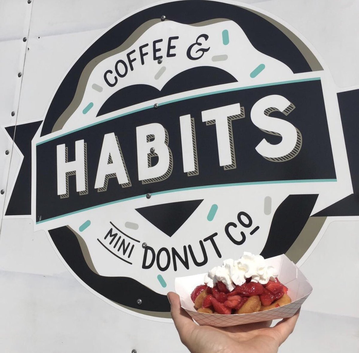 RWillmers's tweet photo. Two years ago my mom quit her job and started a Coffee and Mini Donut company called Habits. She started with a food truck and is now excited to tell everyone she will be opening a permanent shop at 1072 Locust Street in Dubuque. Everyone please go support! @HabitsMini https://t.co/jV0jKgiHYt