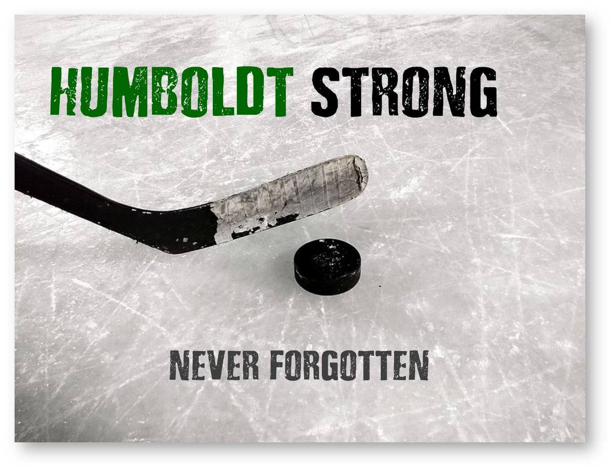 No matter who you are, or where you were on this day last year, this accident changed your world in some way. May this never happen again. #HumboldtStrong